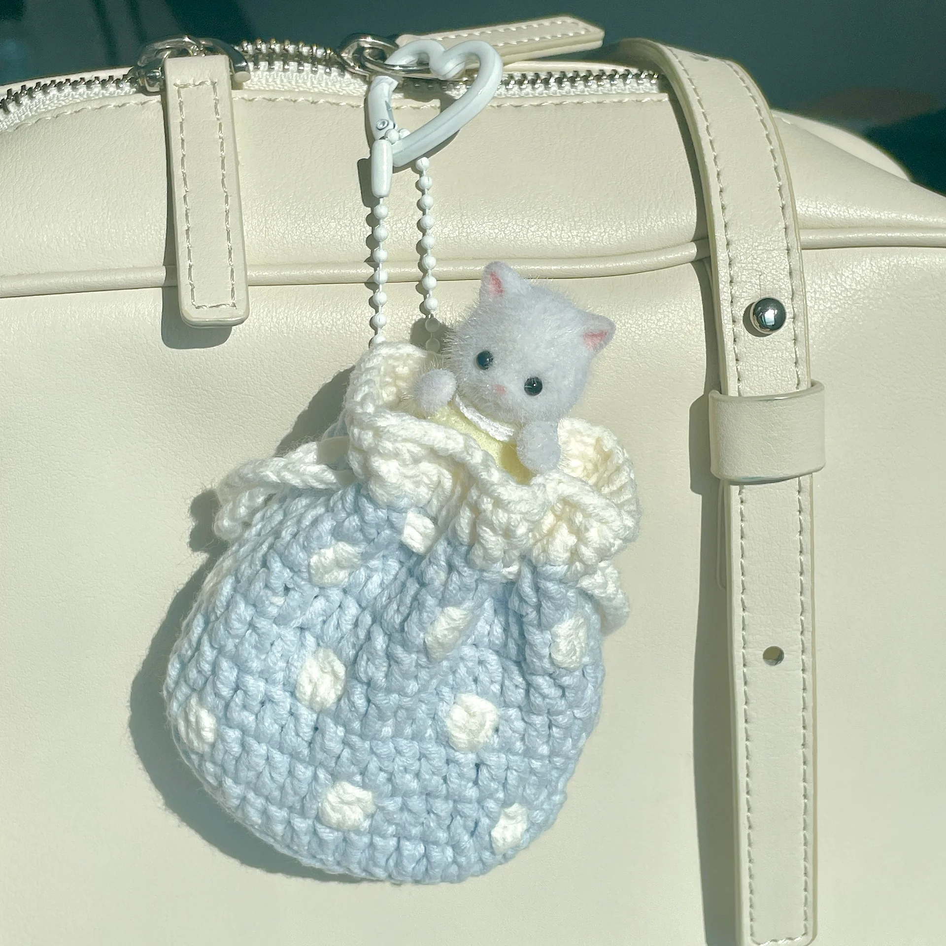 뜨개 에어팟 케이스 뜨개질