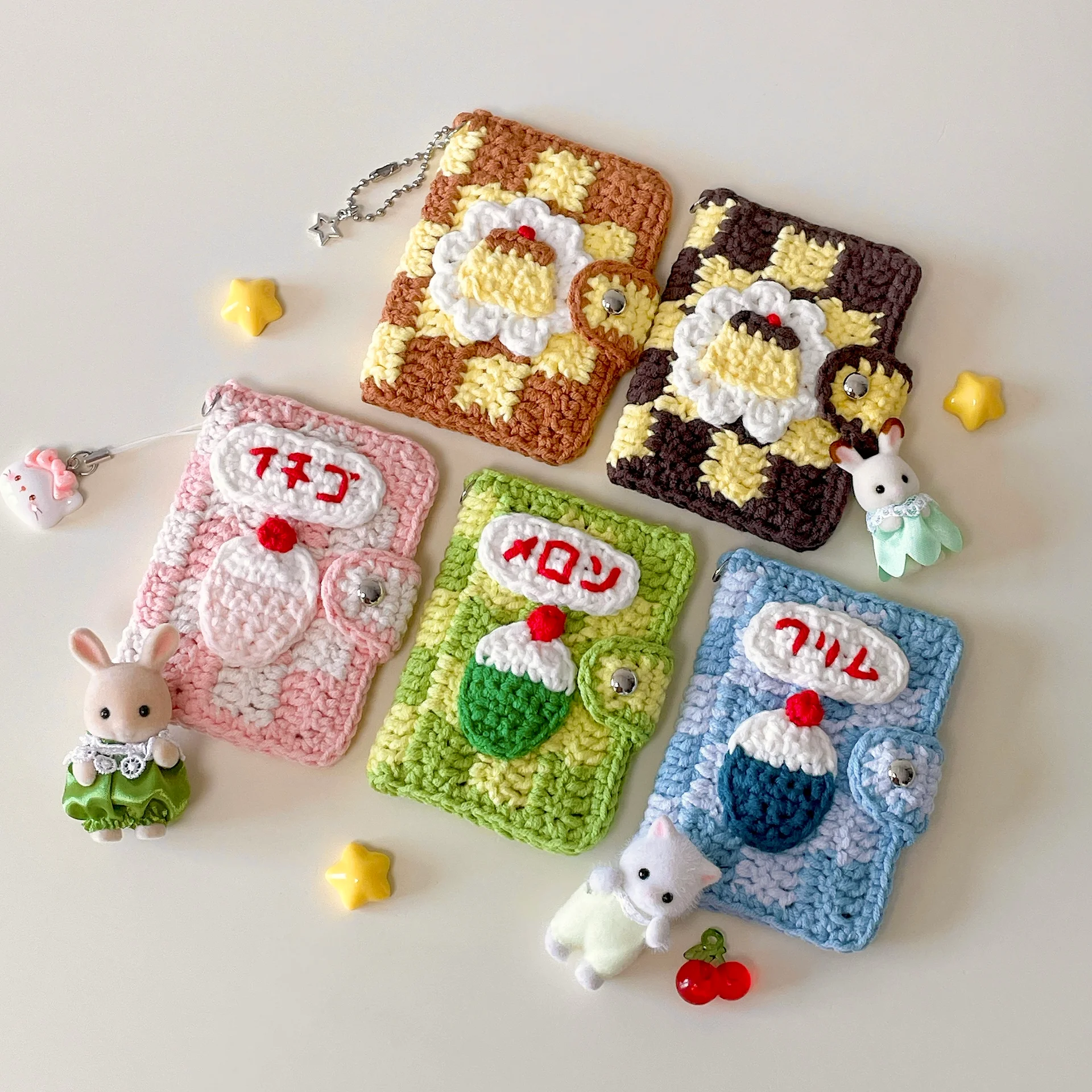 뜨개 카드지갑 치오네 chione