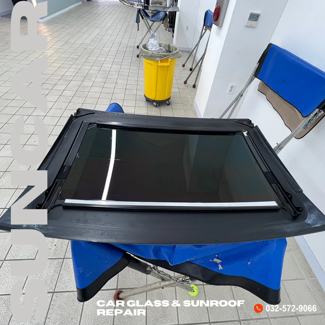 르노 SM5 썬루프 고장 수리 해결