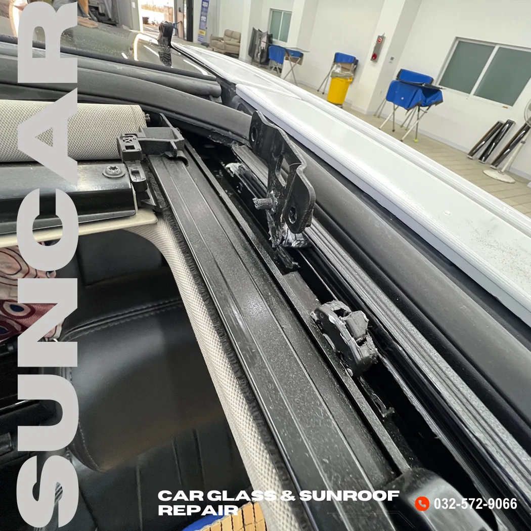 르노 SM5 썬루프 고장 수리 해결