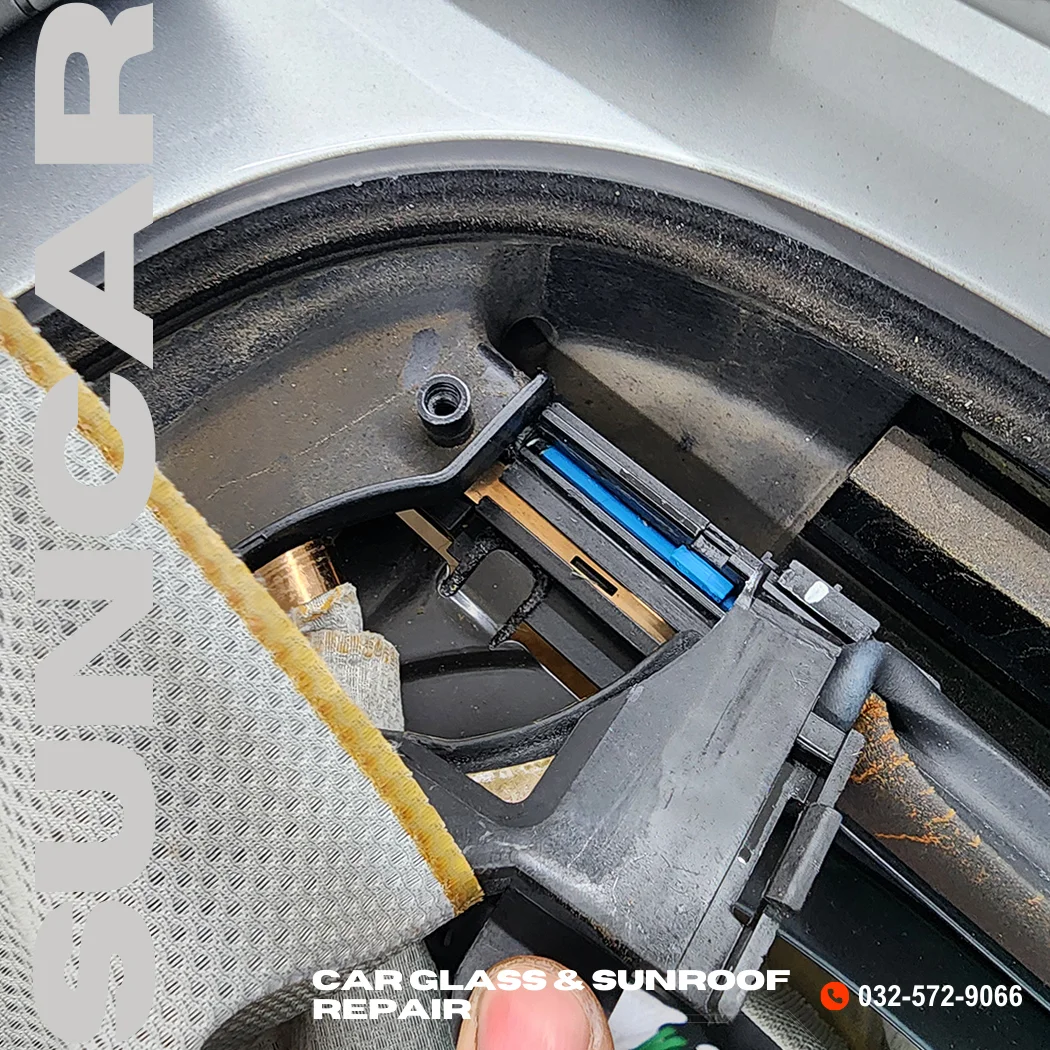 폭스바겐 티구안 썬쉐이드 수리