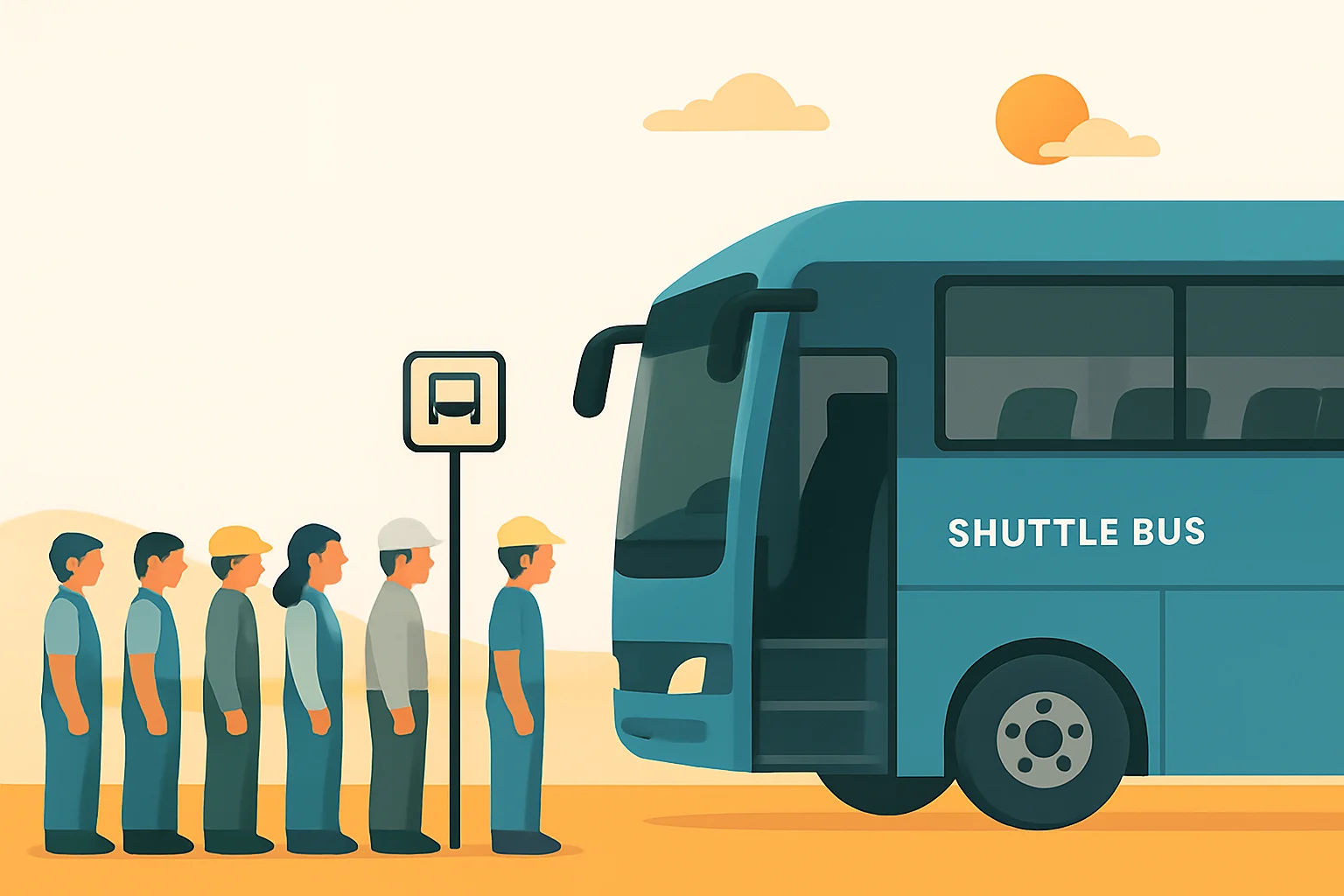 통근버스 퇴근 시간, 차량 수보다 중요한건 매시간 바뀌는 정확한 수요 예측