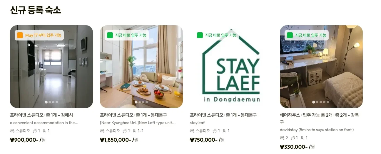 newly registered houses