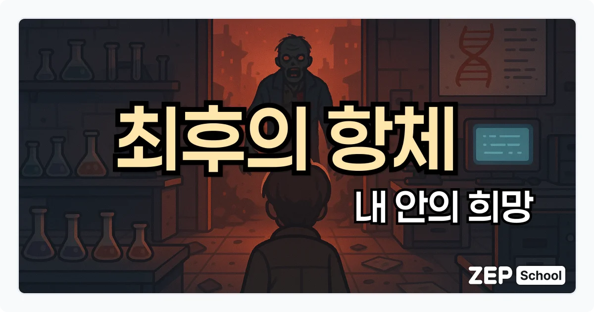 젭스쿨 수업 자료 꾸러미 최후의 항체: 내 안의 희망