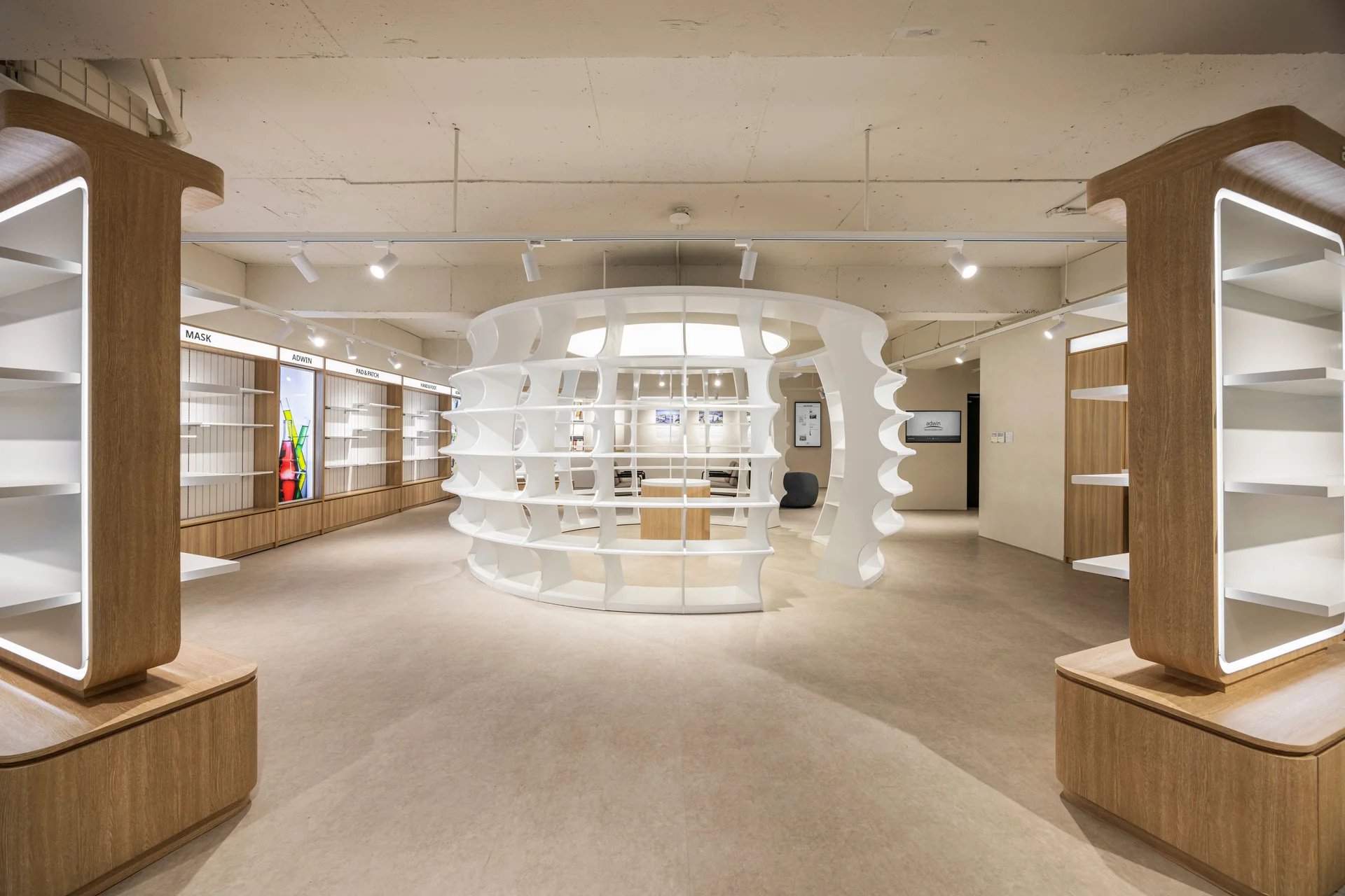 애드윈코리아 사무실 쇼룸 인테리어