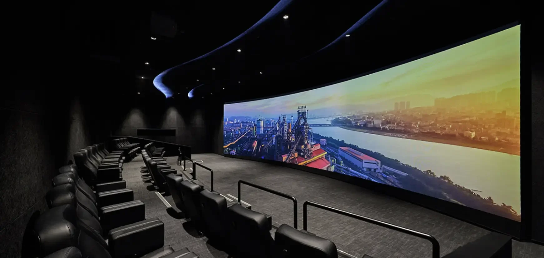 Vision Theater with screen paint