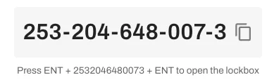 Lockboxes tab and showings flow now includes new helper text to reduce friction when accessing the property