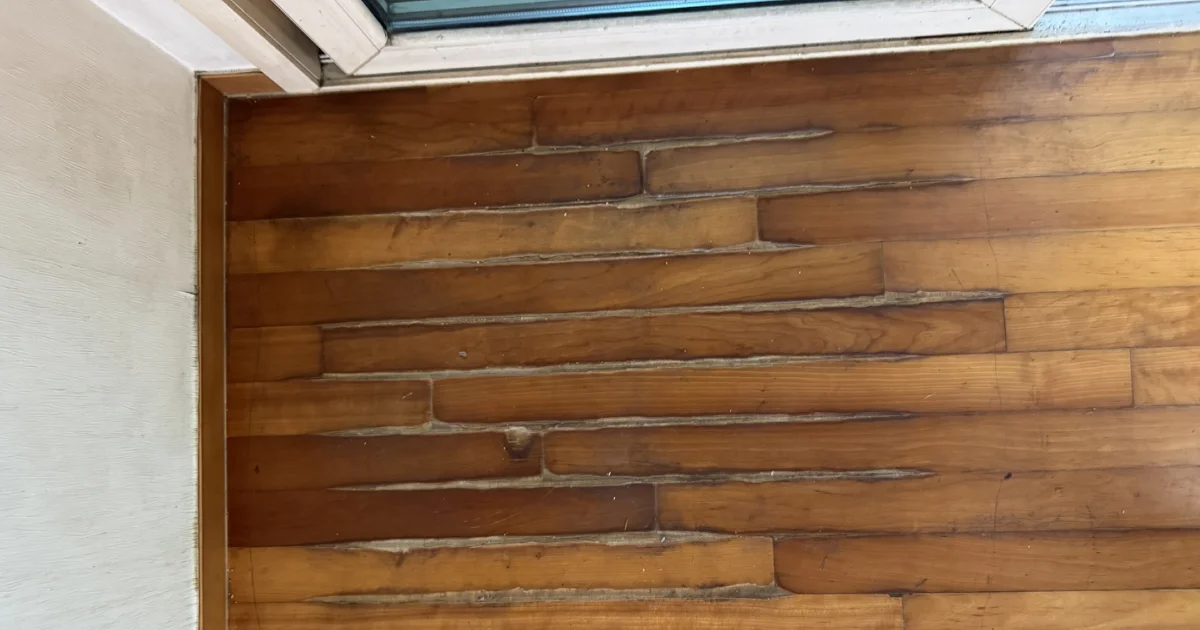 마루 까짐 현상