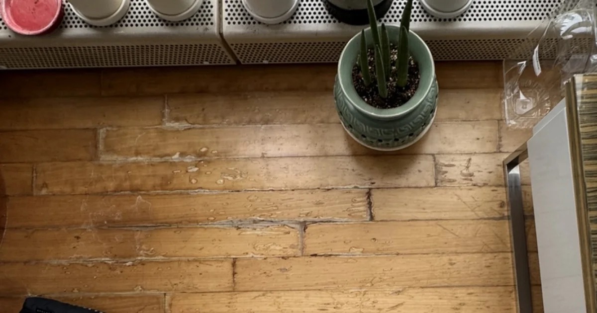 마루 까짐 현상