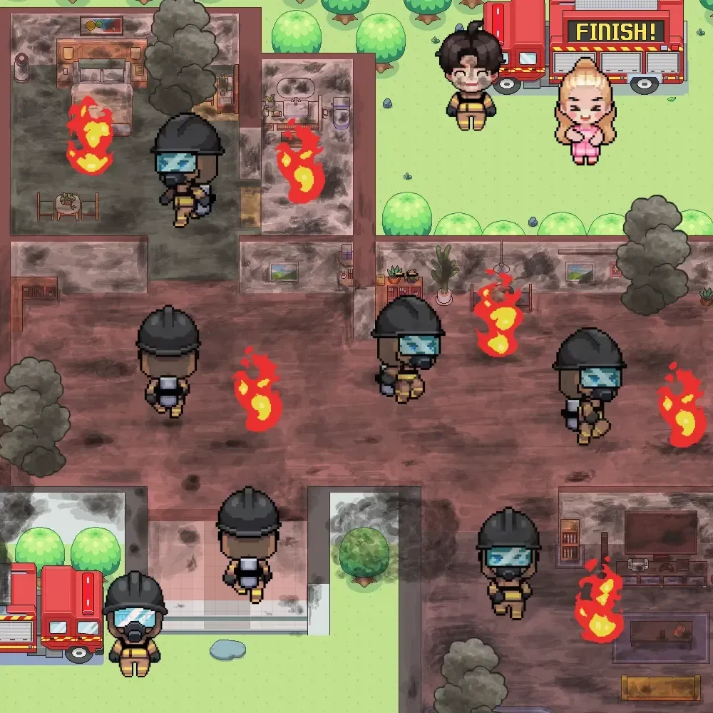 ZEP QUIZ 불속의 영웅 맵