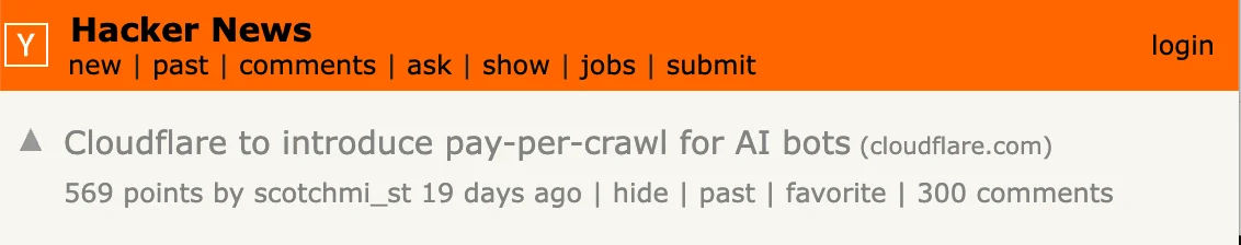 300 개 이상 댓글이 있는 Hacker News