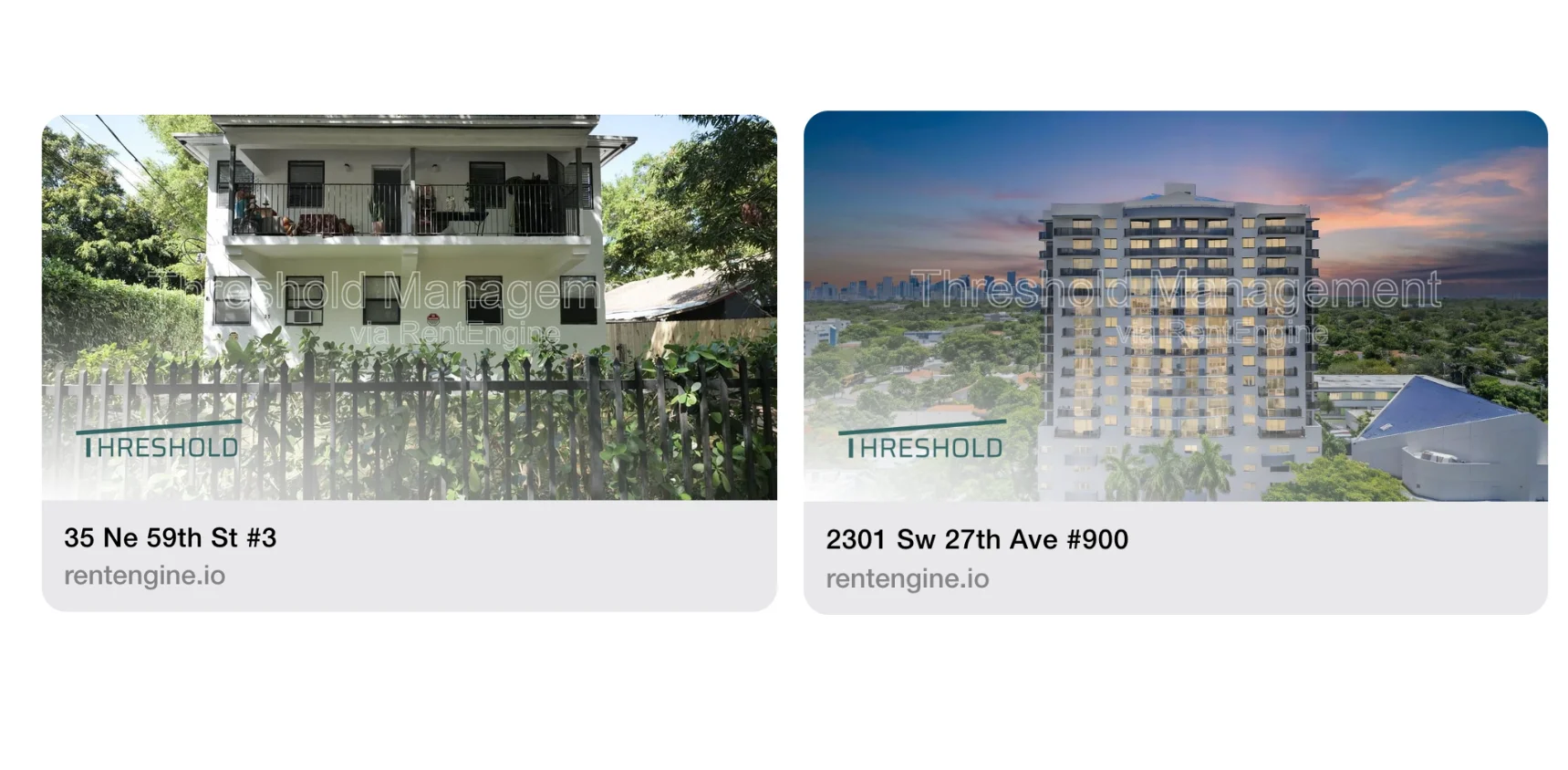 Prospects now see a preview of the property they are interested in. 