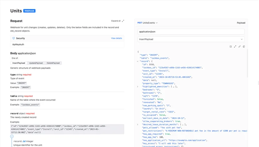 Check out the new webhook that triggers on unit status changes. 