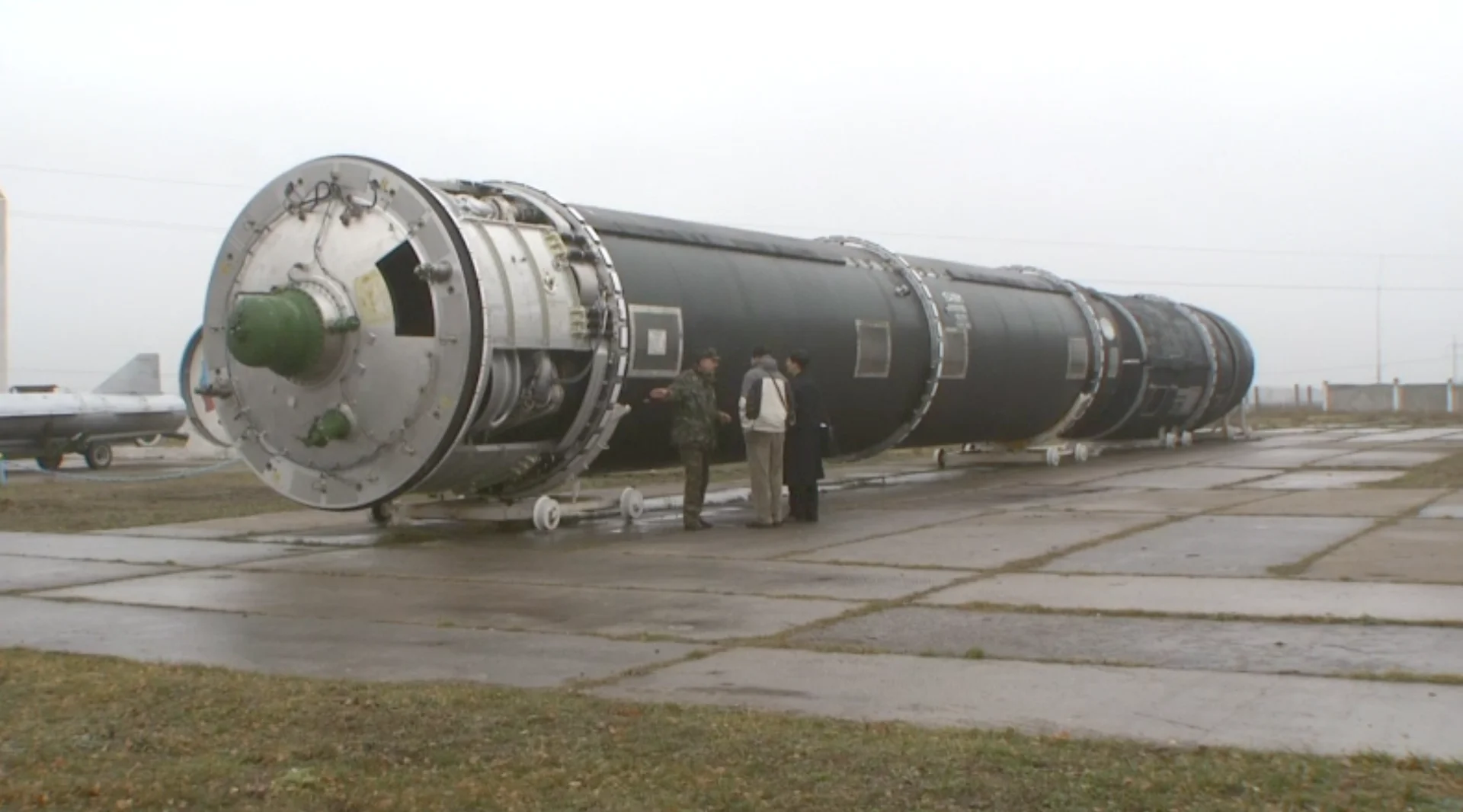 구 소련시절의 대륙간 탄도미사일(ICBM) 기지의 모습입니다.