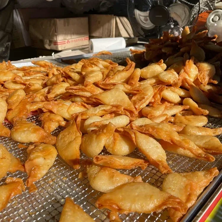 Yaki Mandu (fried dumplings)
