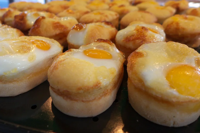 Gyeranppang (egg bread/muffin) in Seoul