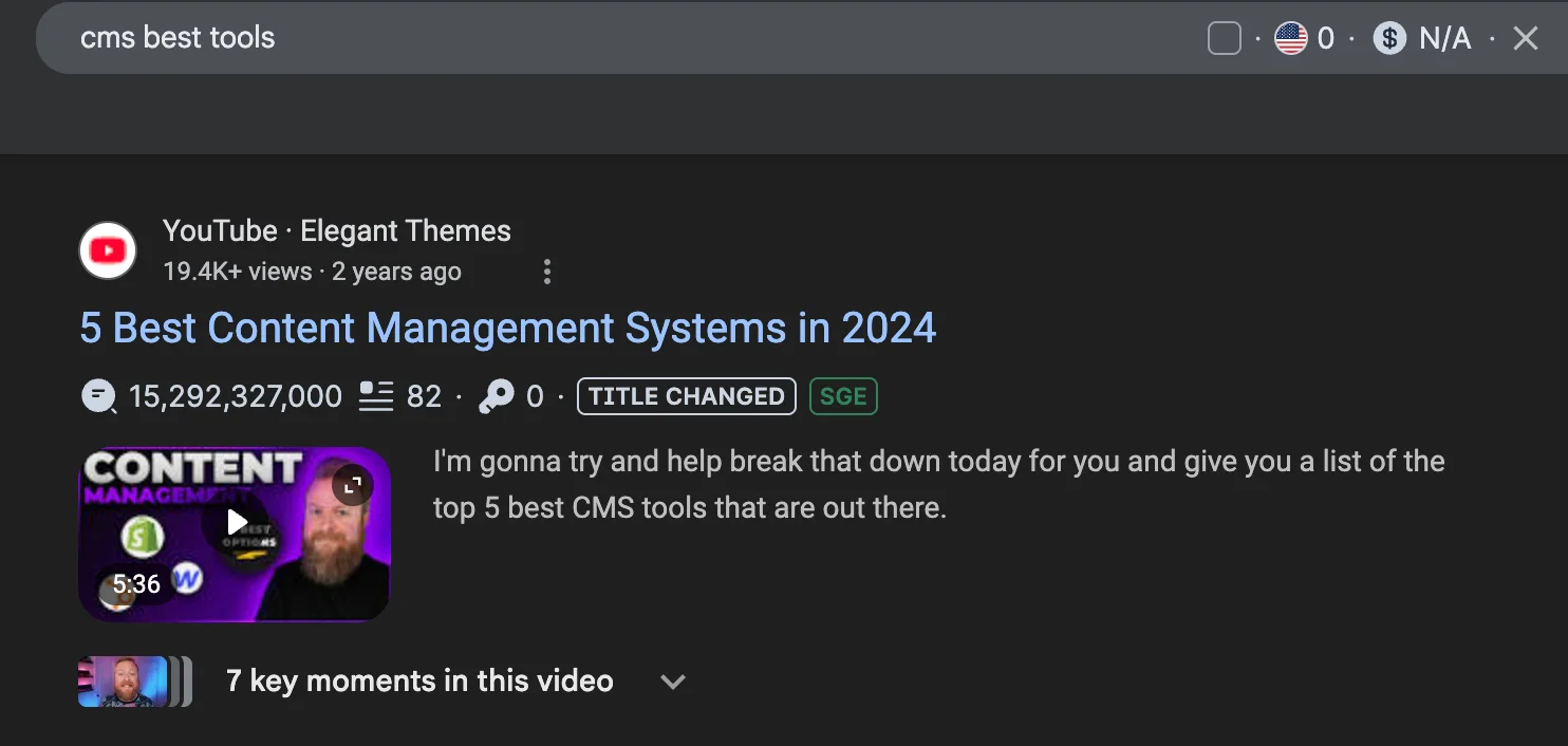 Google search result showing FAQ schema rich snippets with expandable questions