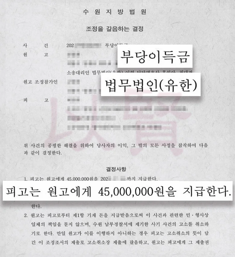 형사와 민사소송을 병행해 법적 인정 손해액의 20배 받은 실제 사례