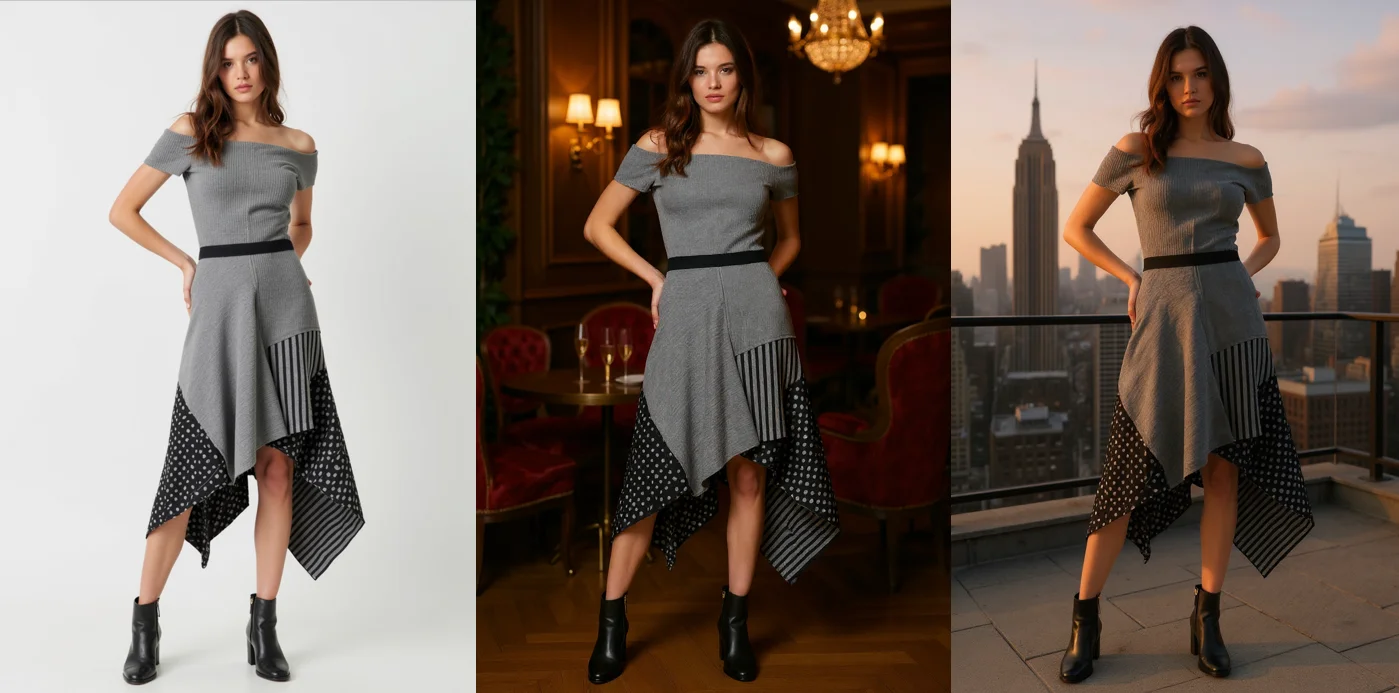 Lifestyle Variety with same pose