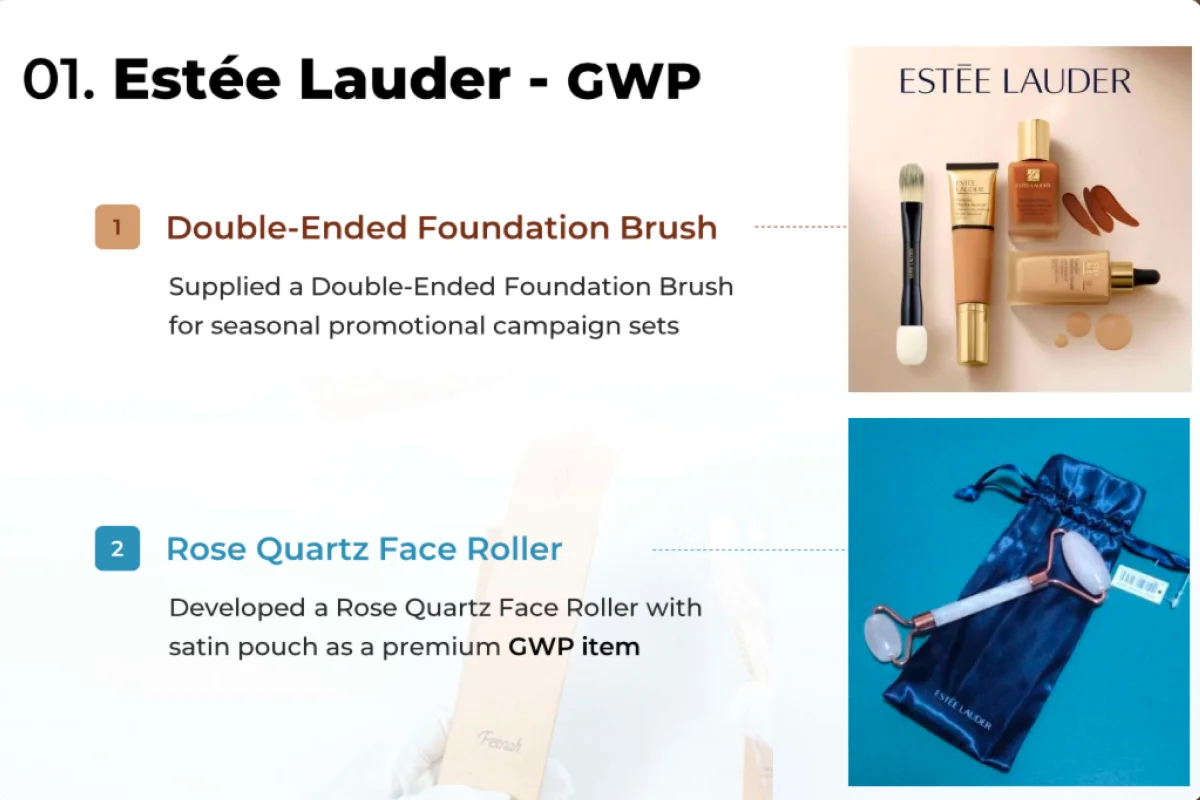 SamsungBrush's portfolio - Estee Lauder