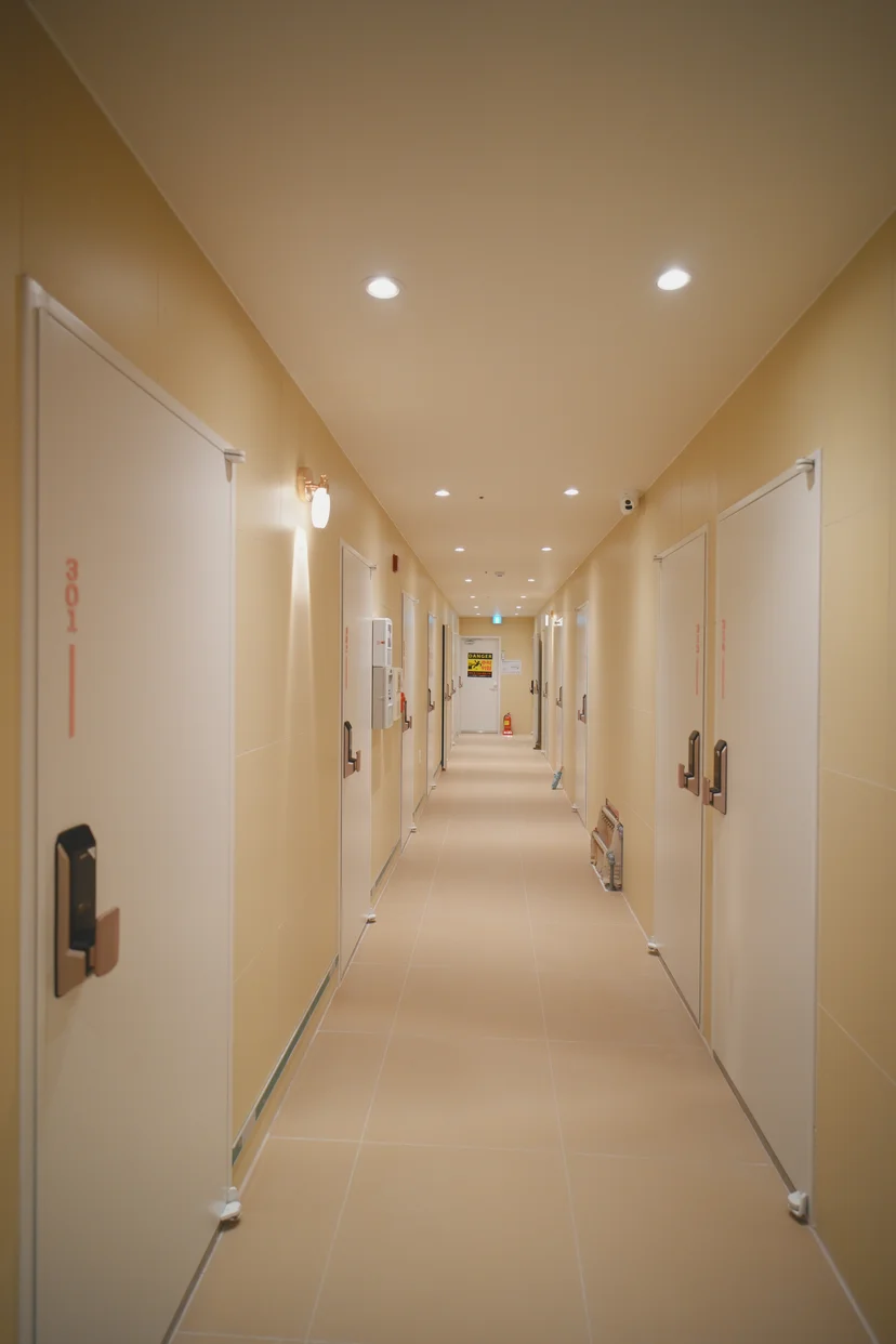 Enkostay stayhello indoor hallway