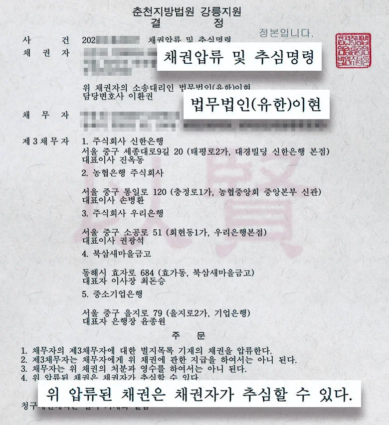 대여금 소송에서 확정 판결을 받아도 돈을 갚은 생각이 없던 사례
