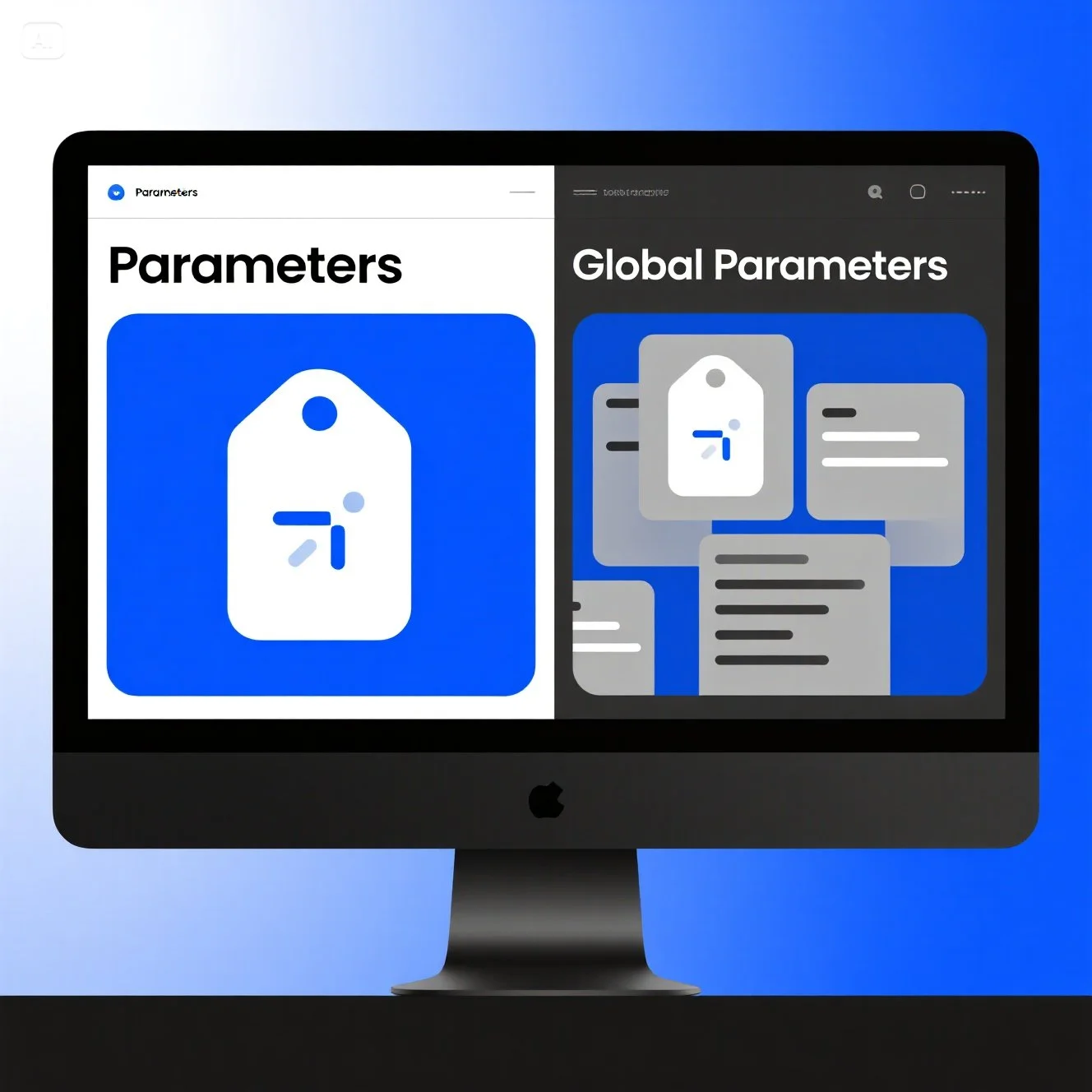 Parameters vs Global Parameters 비교