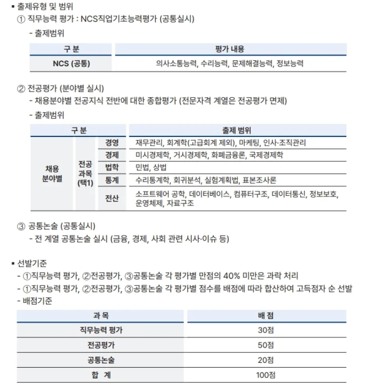 " SGI서울보증 필기시험"