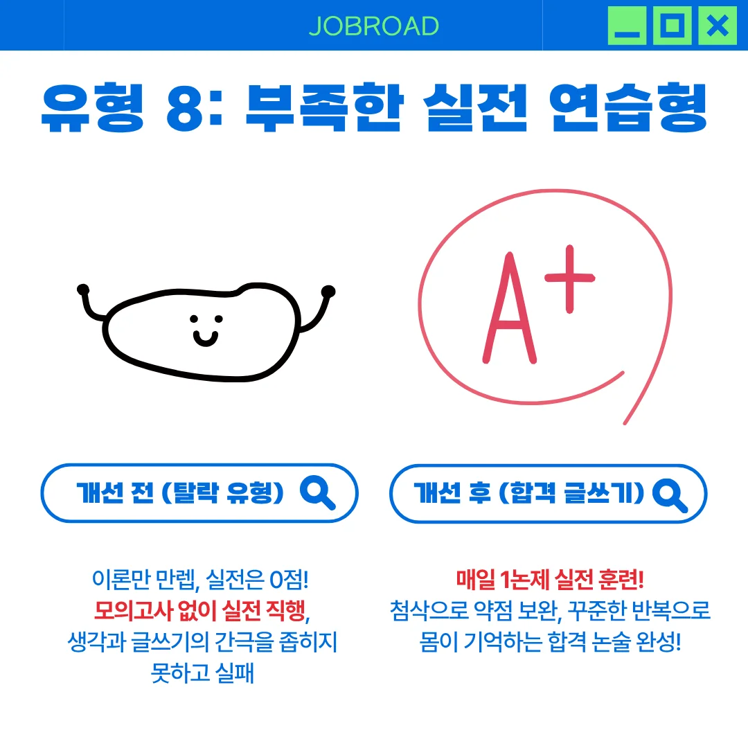 공기업 논술 탈락
