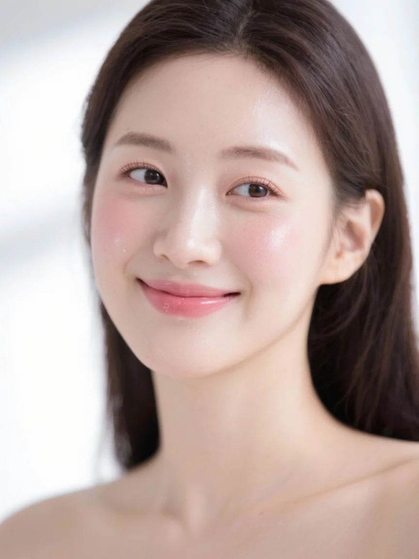 AI로 생성한 20대 한국인 여성의 뷰티 화보