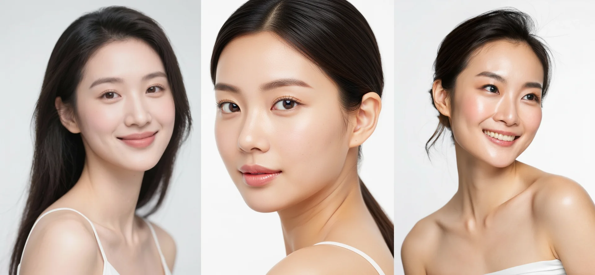 20대 한국인 여성 이미지 3장