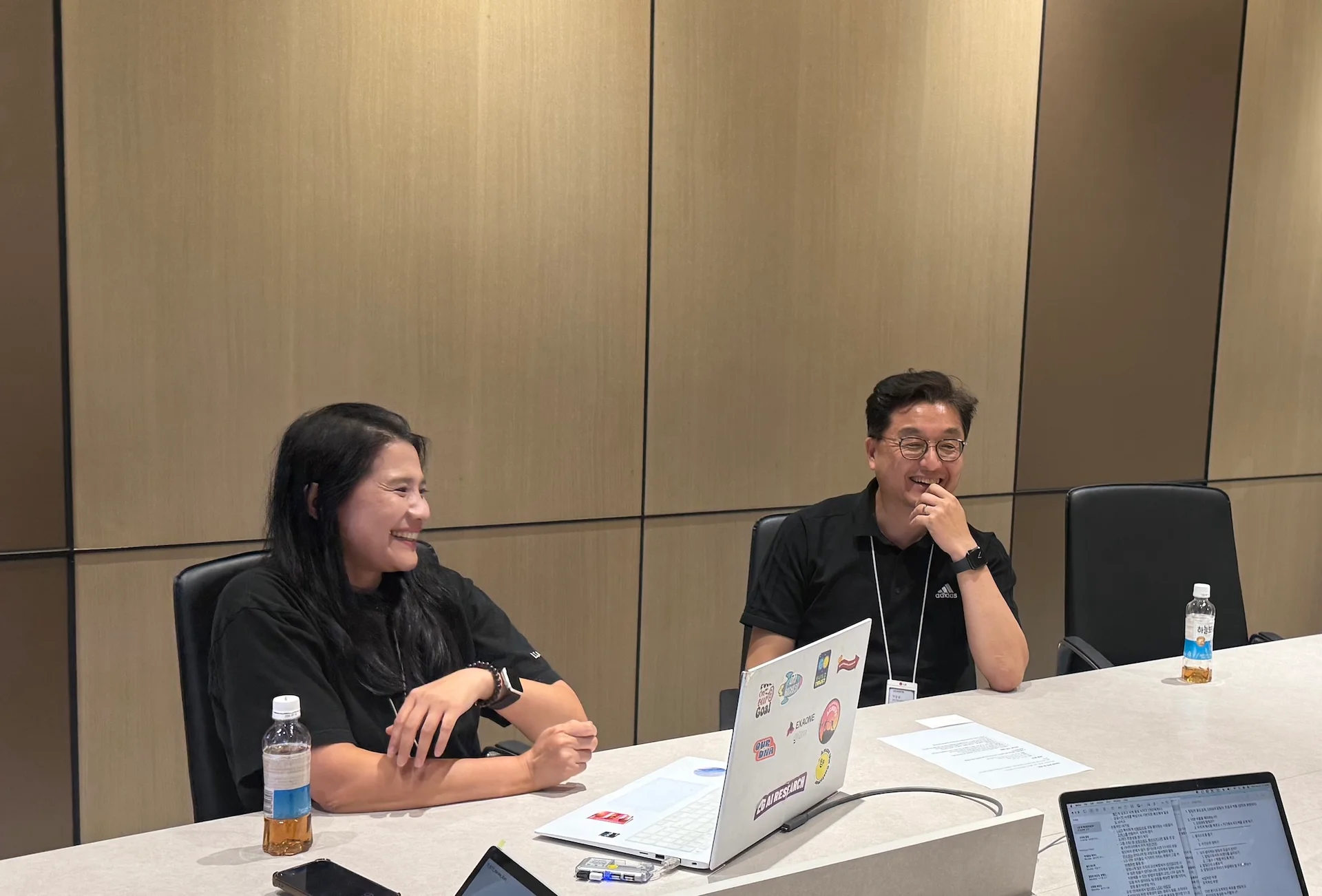 LG AI 연구원의 HR담당자님과 상무님 인터뷰