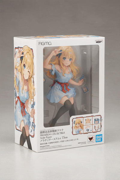 캐럿 AI의 ‘AI 피규어’ 미니 에이전트를 이용해 제작된 피규어 박스 영상