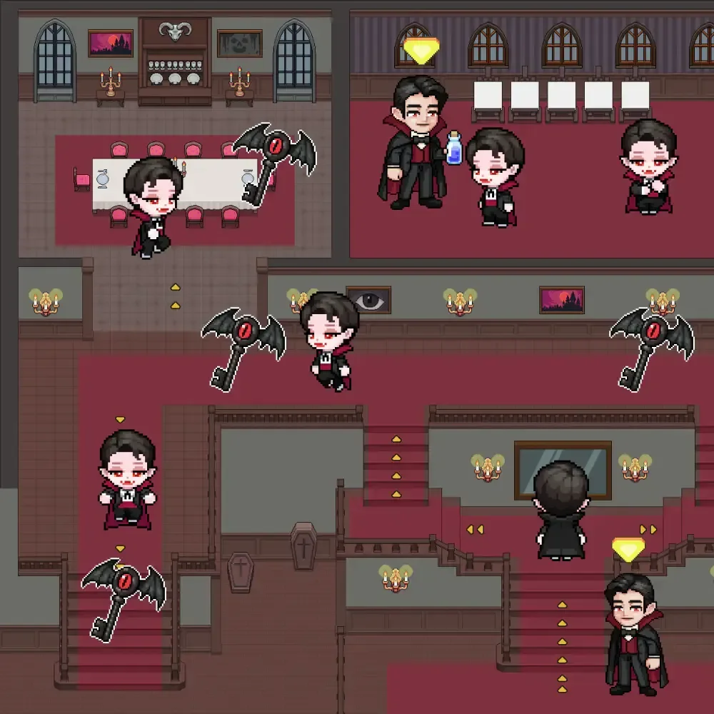 젭 퀴즈 뱀파이어 맵