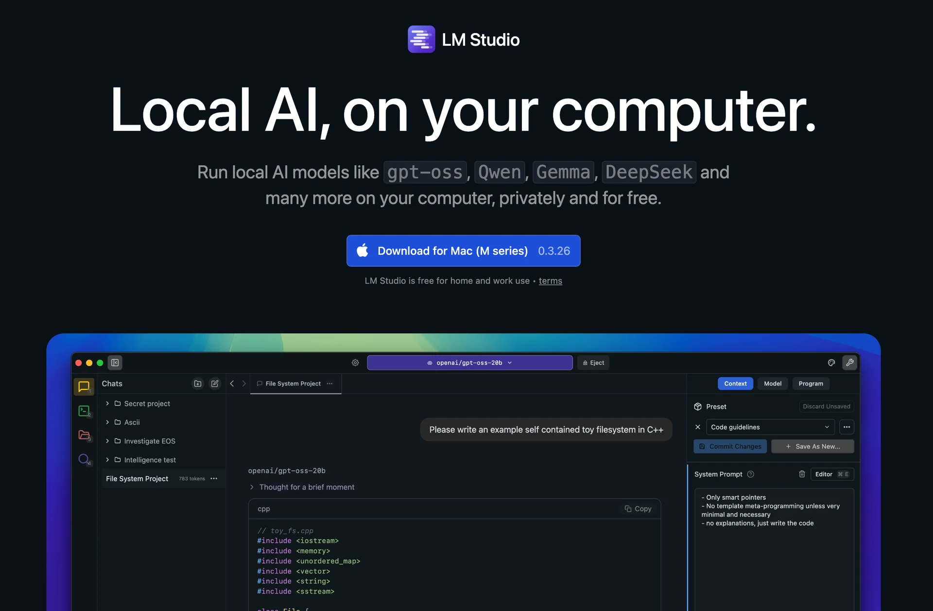 LM Studio 서비스 소개