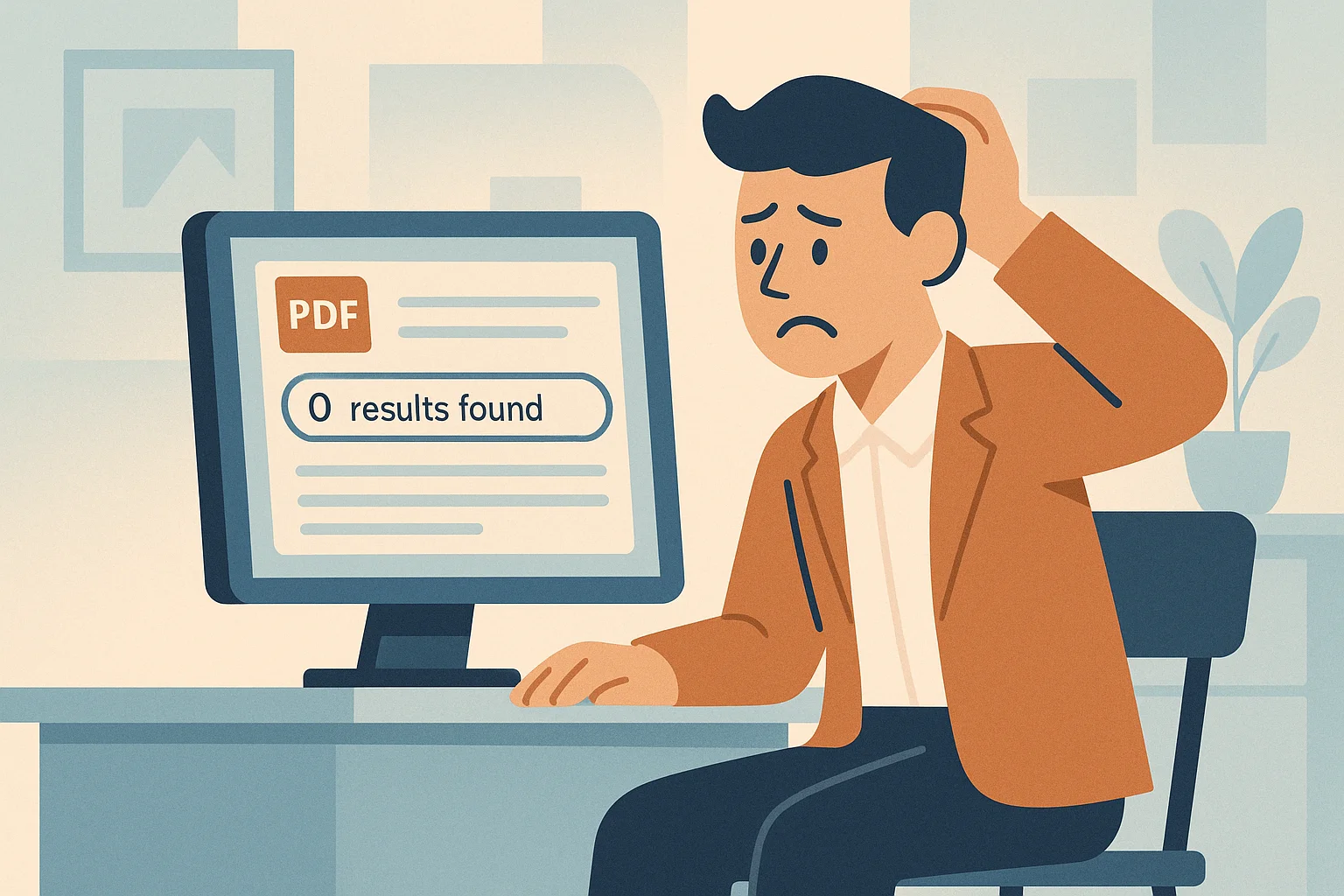 PDF 검색의 한계