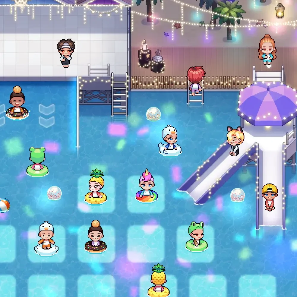 젭 퀴즈 라운드전 맵 한 밤의 풀 파티₩