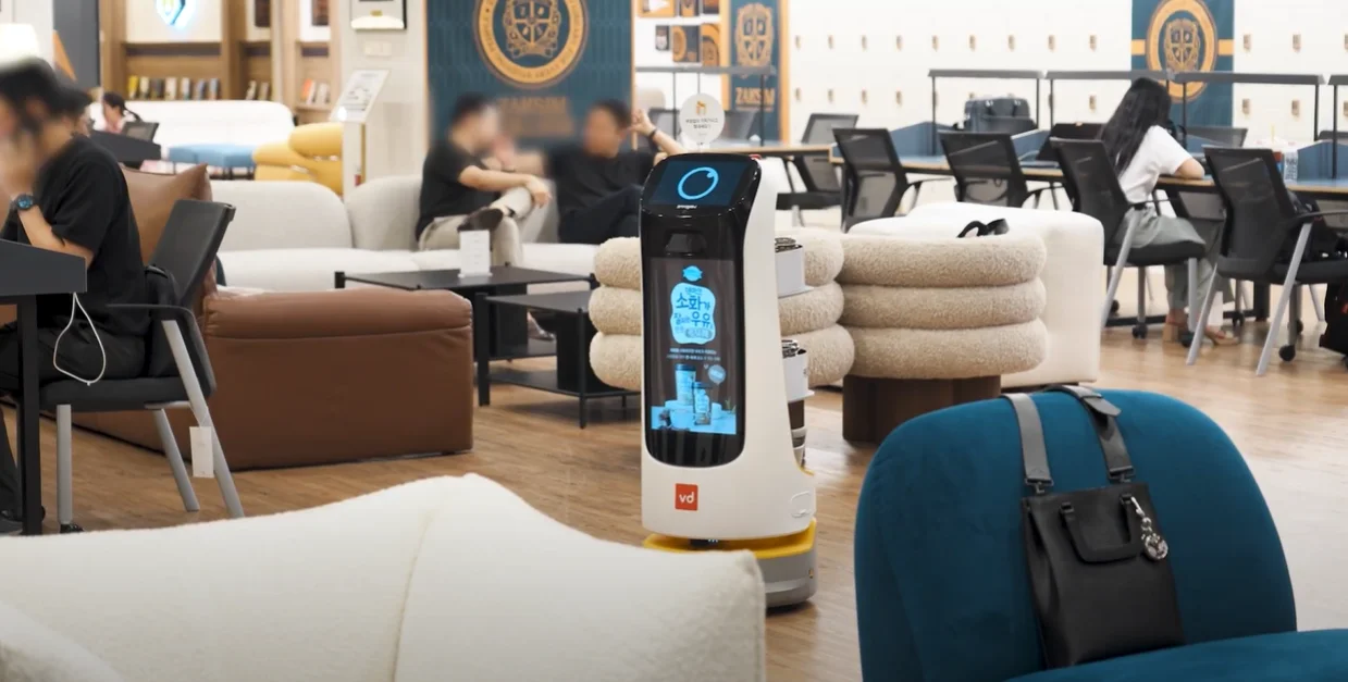 작심 스터디 카페 로봇