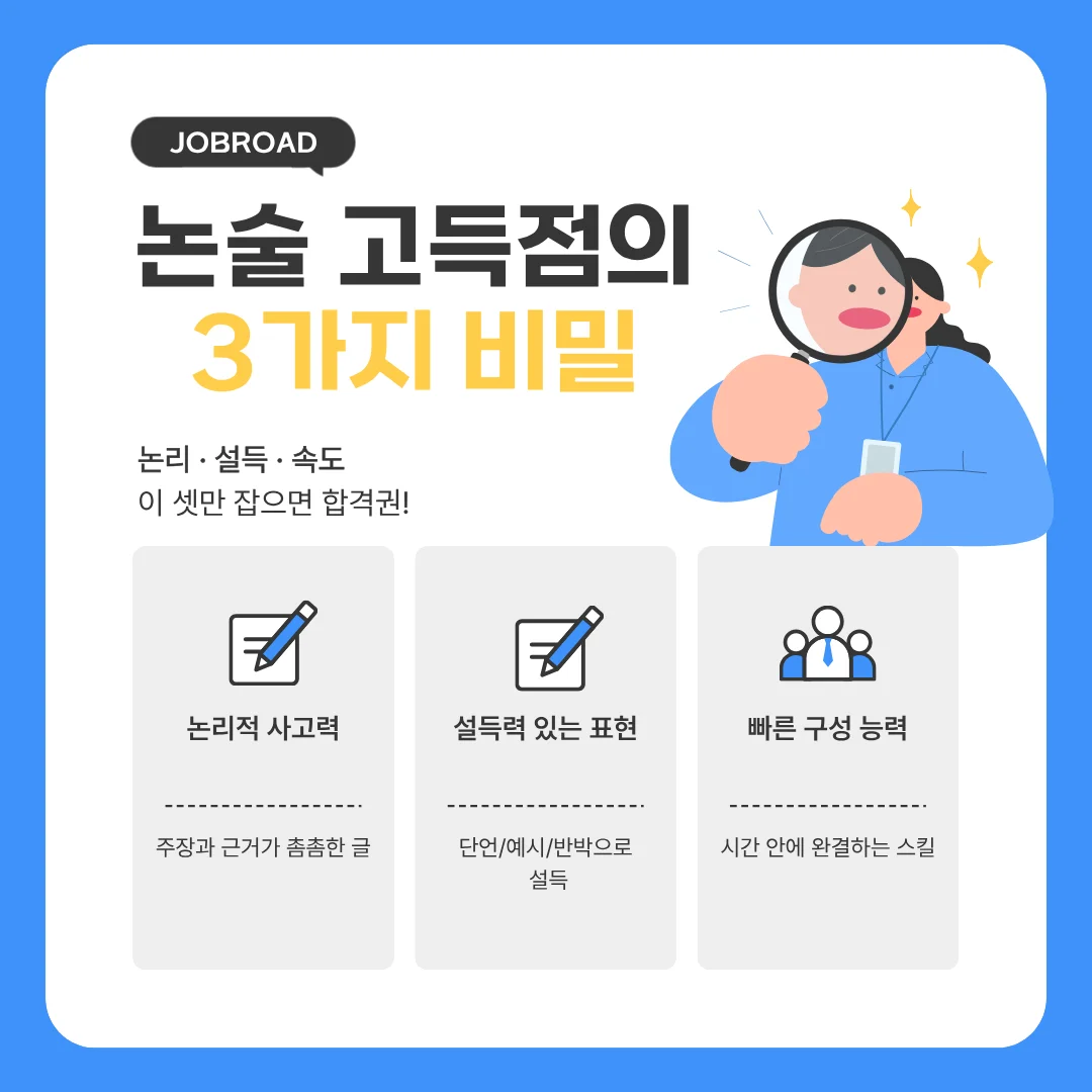 왜 공기업 논술은 '구성'이 핵심인가 - 논술 고득점의 3가지 핵심