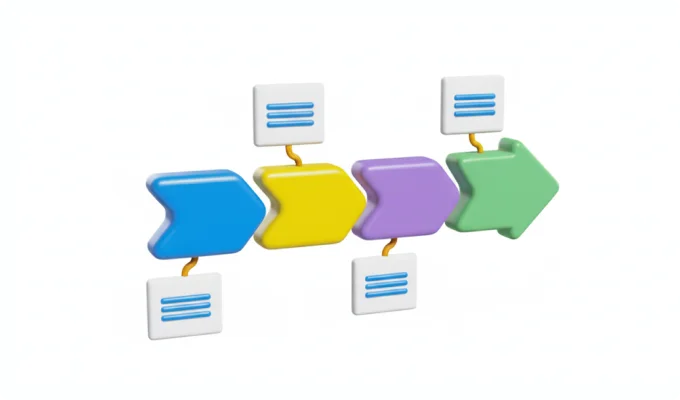 타깃 마케팅 플로우를 보여주는 도표