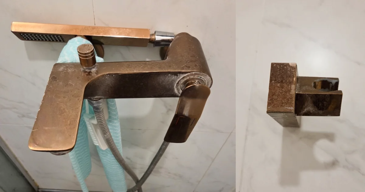 기존 샤워 수전