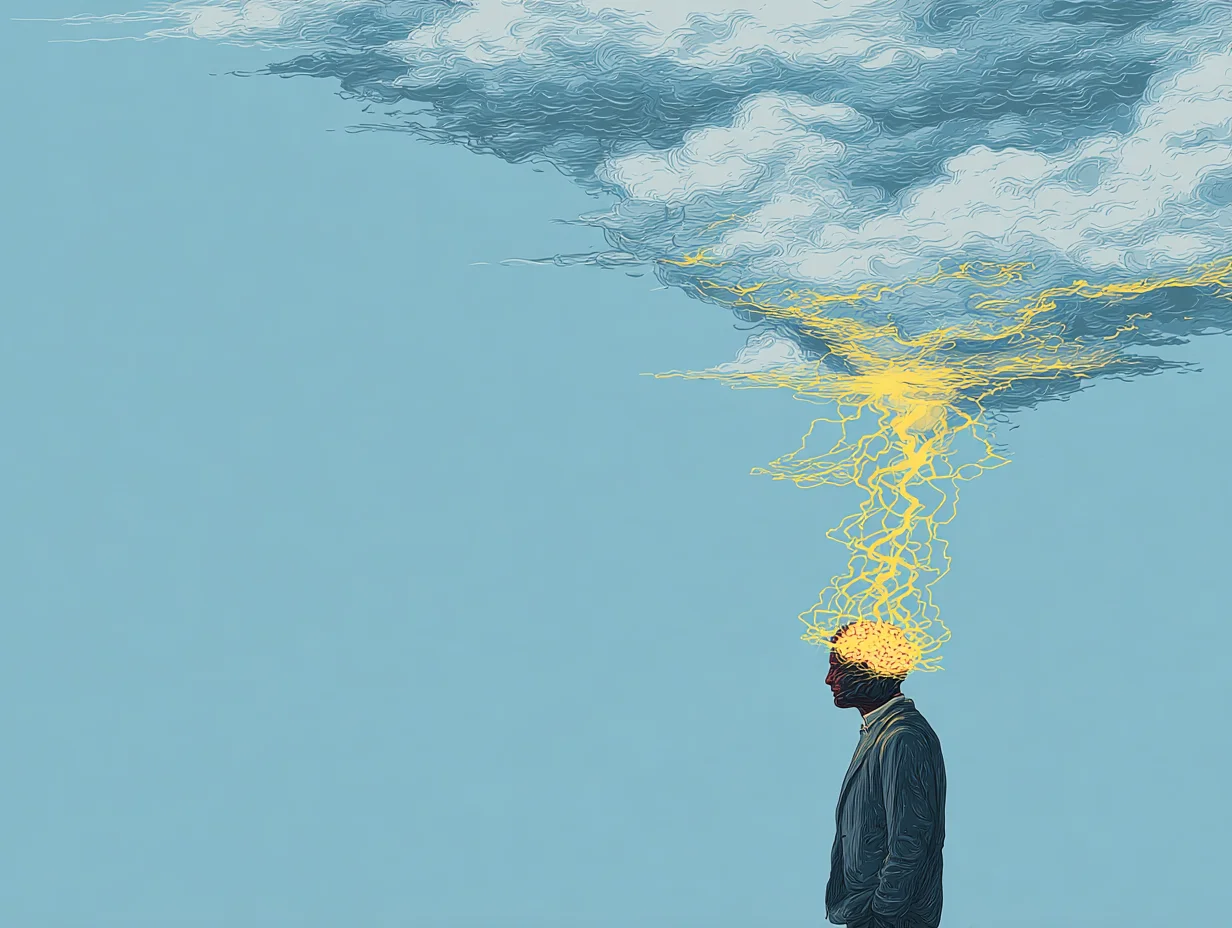 스트레스가 뇌 피로를 악화시키는 과정