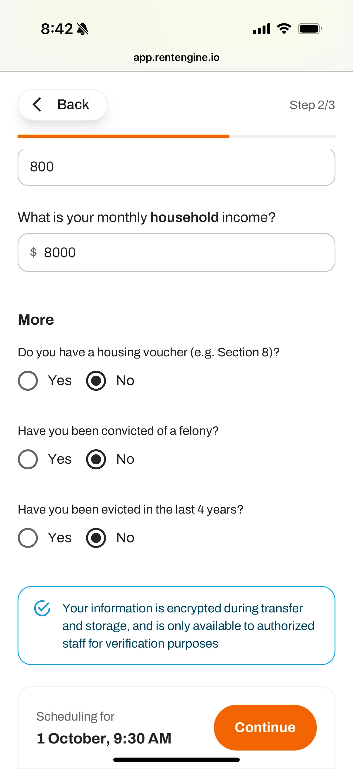 Prescreening templates are now more intuitive. 