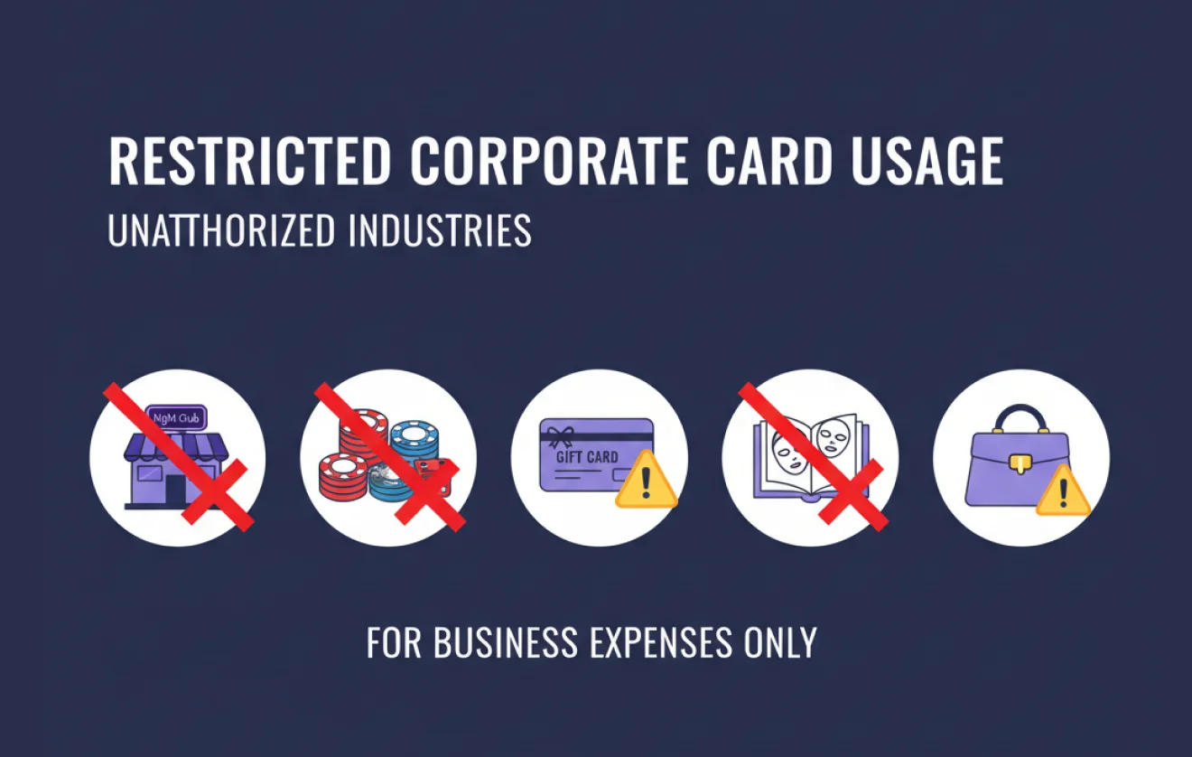 클린카드 제한 업종 5가지