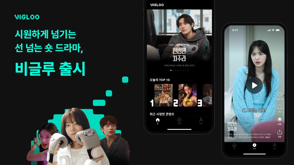  숏폼, 숏폼 드라마, 숏 드라마, 비글루, 숏챠, OTT, 영상 보안, 카테노이드