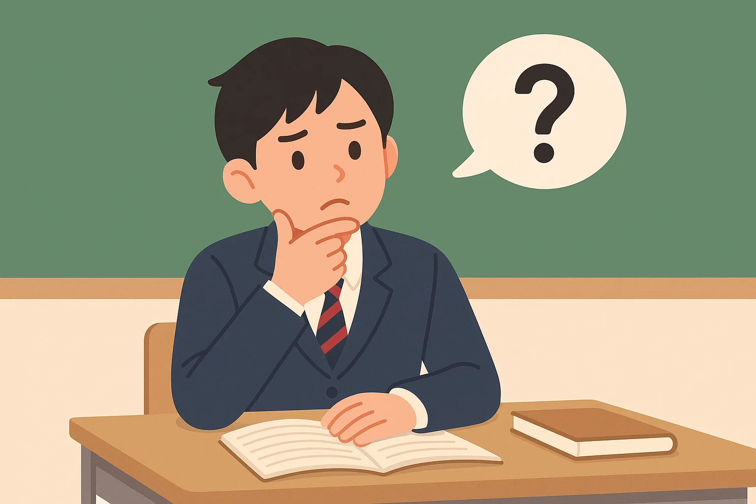 질문이 있지만 말하지 못하는 학생