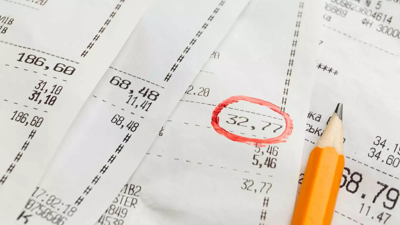 영수증 분류 체계 구축하기