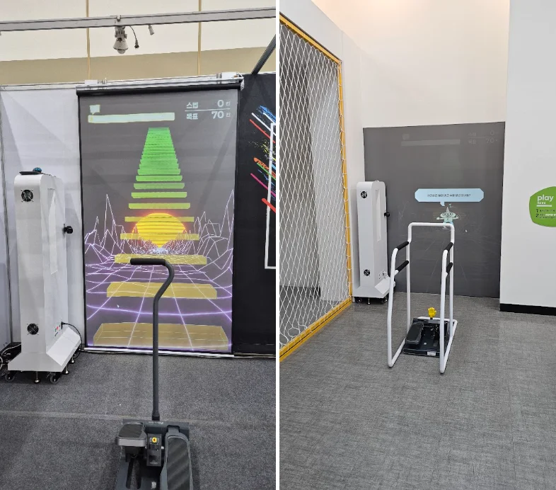 세로형 이동형 키오스크