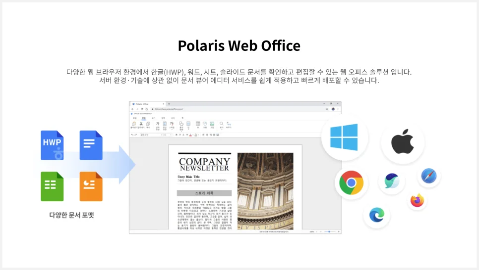 웹오피스 주요 특징
