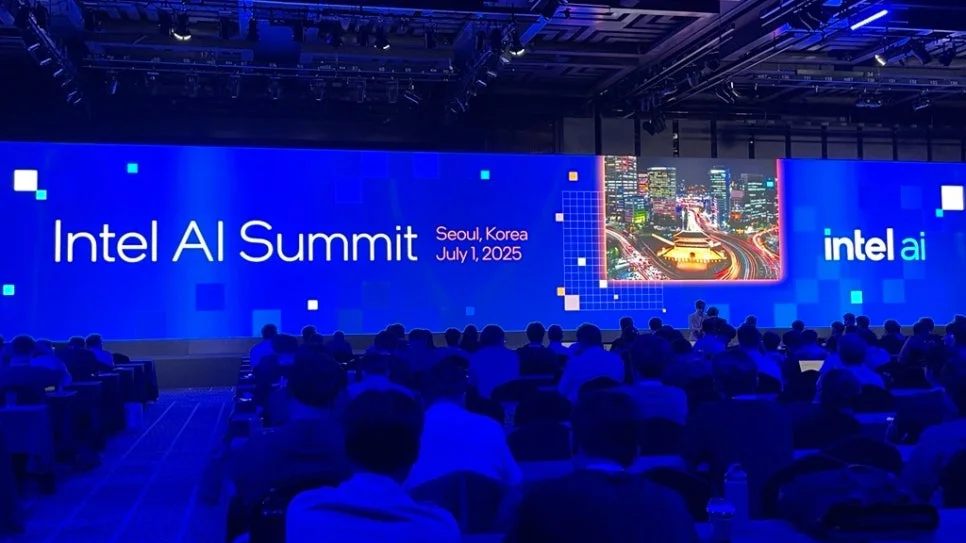 Intel 발표 세션 현장